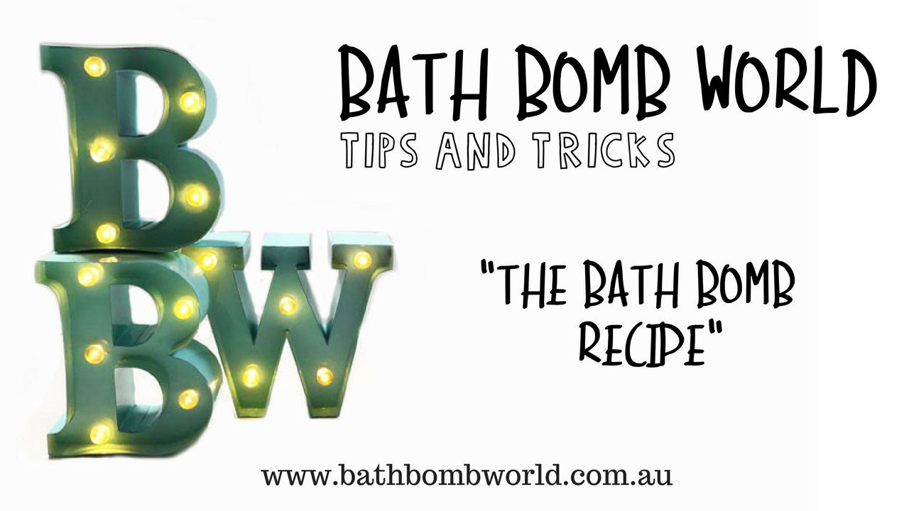 bath bomb recipe australia